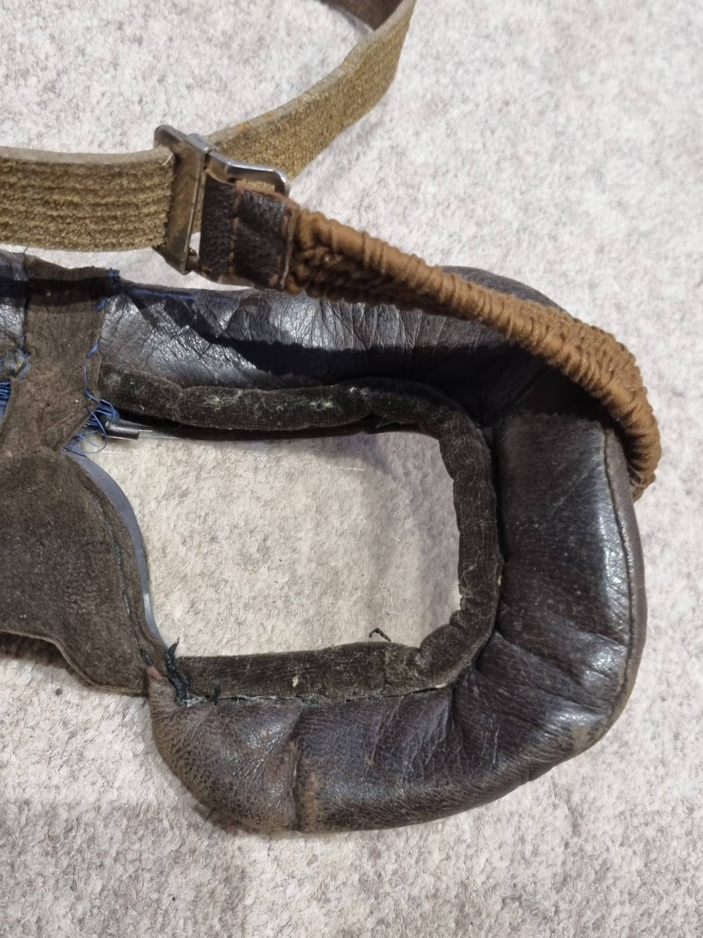 WW2 RCAF MK3 Flying Goggles Dated 1940 Battle Of Britain