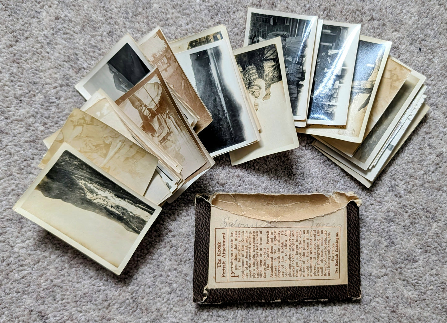 Very Rare WW1 British Army Greece Campaign Salonika Private Photo Album