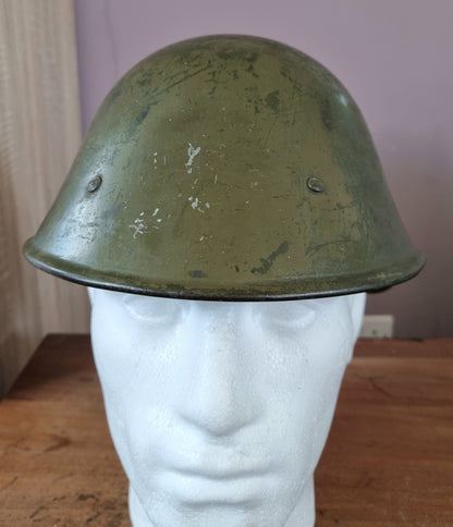 Rare WW2 Dutch Army M27 Steel Helmet