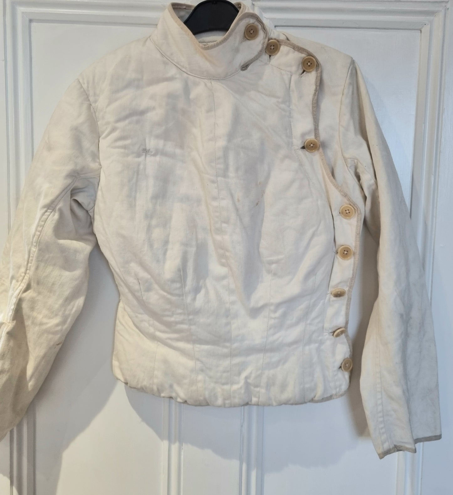 SOLD! Late Victorian / Early Edwardian Fencing  Jacket - Right Handed