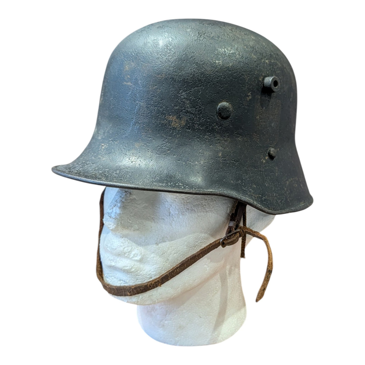 1930s German Army Wehrmacht Transitional Helmet With Decal Remnant
