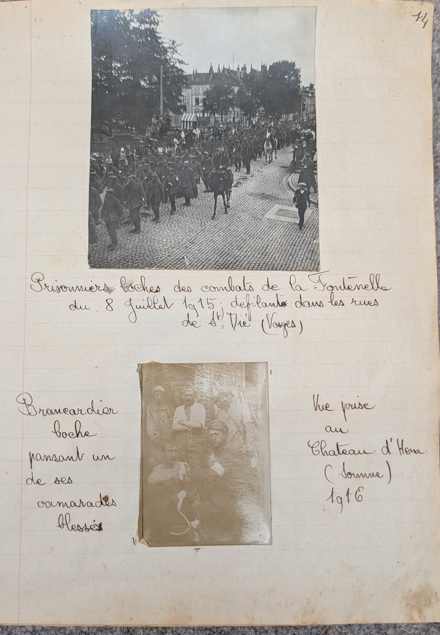 Unique WW1 French Army & Air Force Photo Album, Service Documents and Field Post Set to a Front Line Medic & Then Combat Pilot