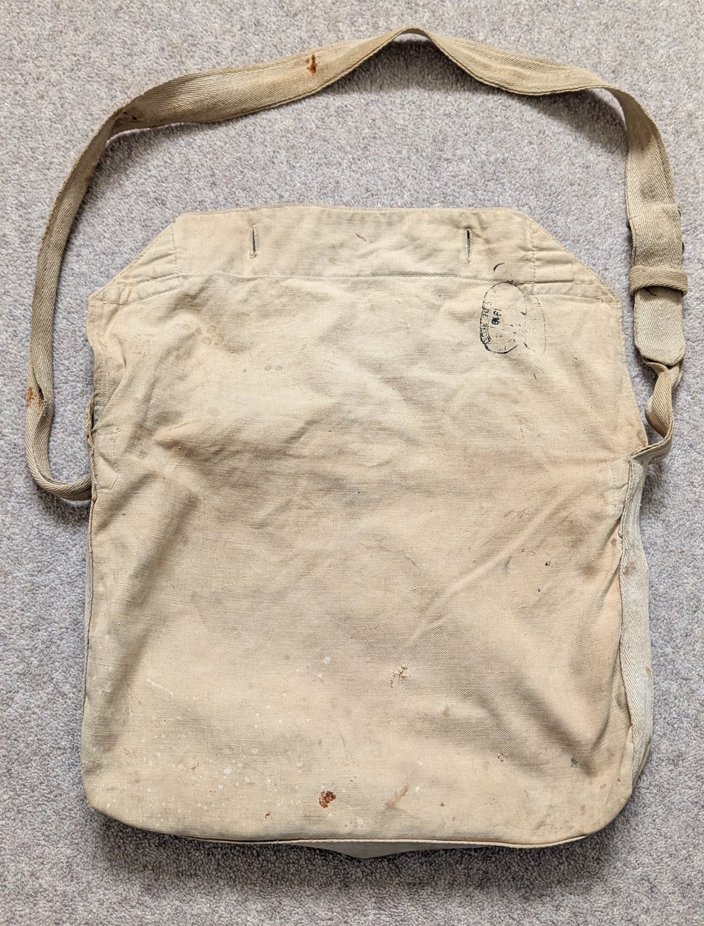 SOLD! WW1 French Army M1892 Musette bag / Haversack / Breadbag 1916 Dated