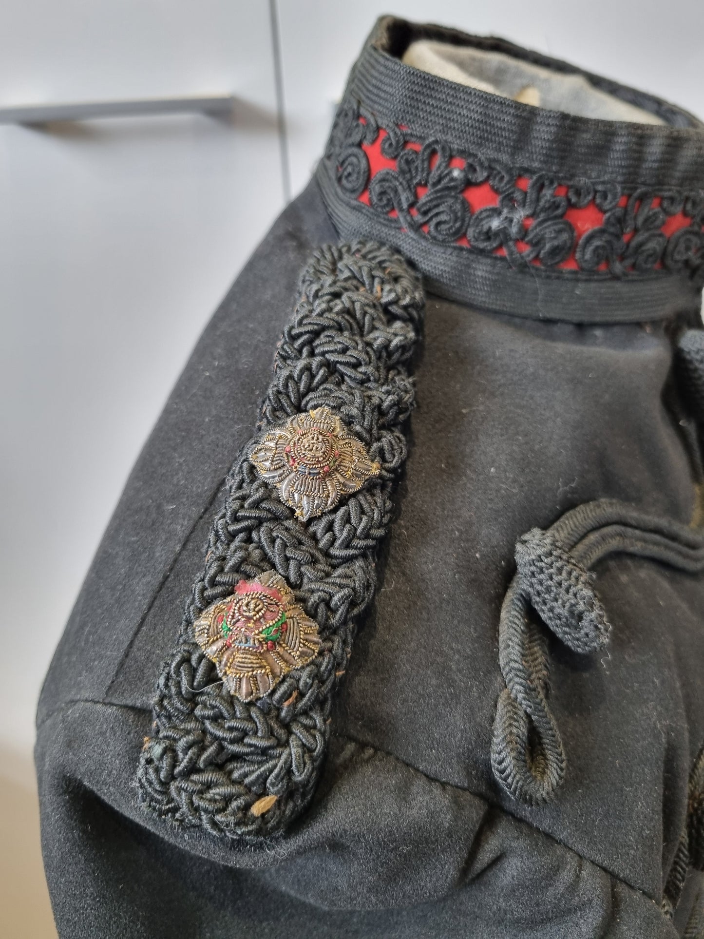 SOLD! Pre WW1 Edwardian King's Royal Rifle Corps Lieutenant's Frogged Mess Jacket