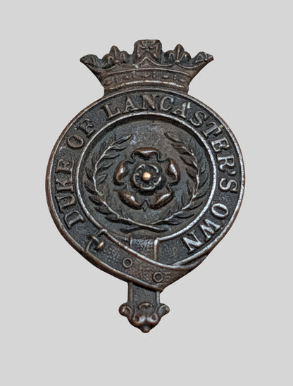 Duke Of Lancaster's Own Regiment Officer's Bronze Collar Badge