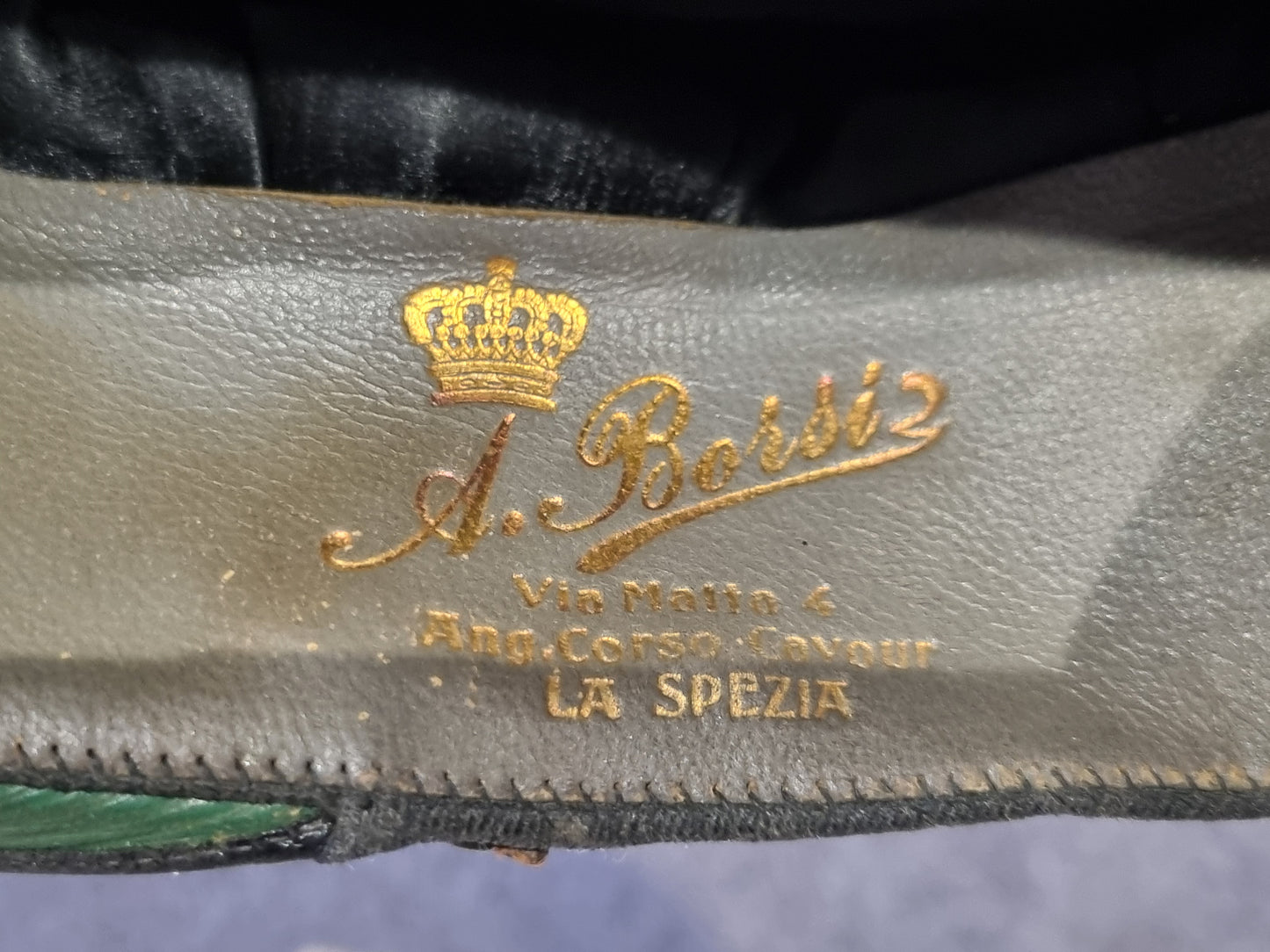 Beautiful WW2 Italian Air Force Visor Cap and Photo Album, belonging to Pompili Felice