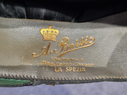 Beautiful WW2 Italian Air Force Visor Cap and Photo Album, belonging to Pompili Felice