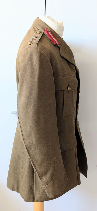 WW2 Royal Engineers Colonel's Uniform Service Jacket OBE MC WW1 MID