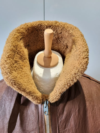 Fantastic Korean War Era 1950s RAF Irvin Sheepskin Flying Jacket