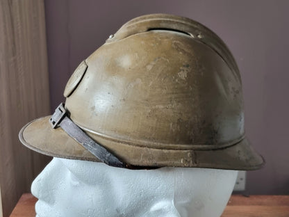 SOLD! Rare WW1 French 7th Tirailleur Colonial Uniform & M1915 ‘Adrian’ Helmet Set