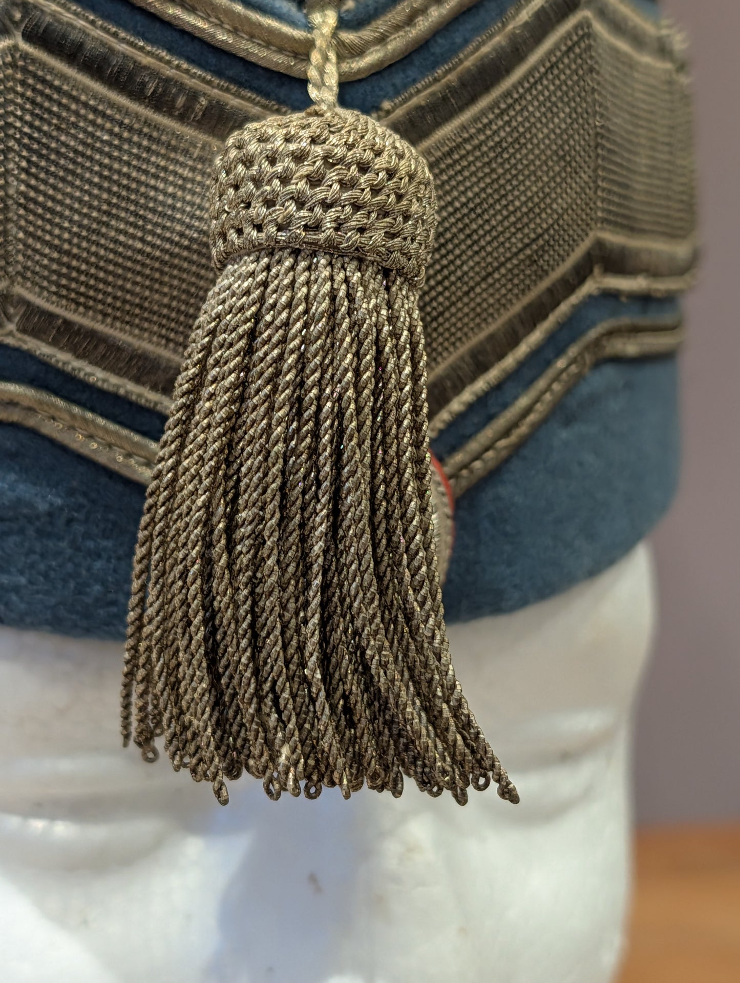 SOLD! Rare Danish Army M 23 Ceremonial Royal Life Guards Sidecap