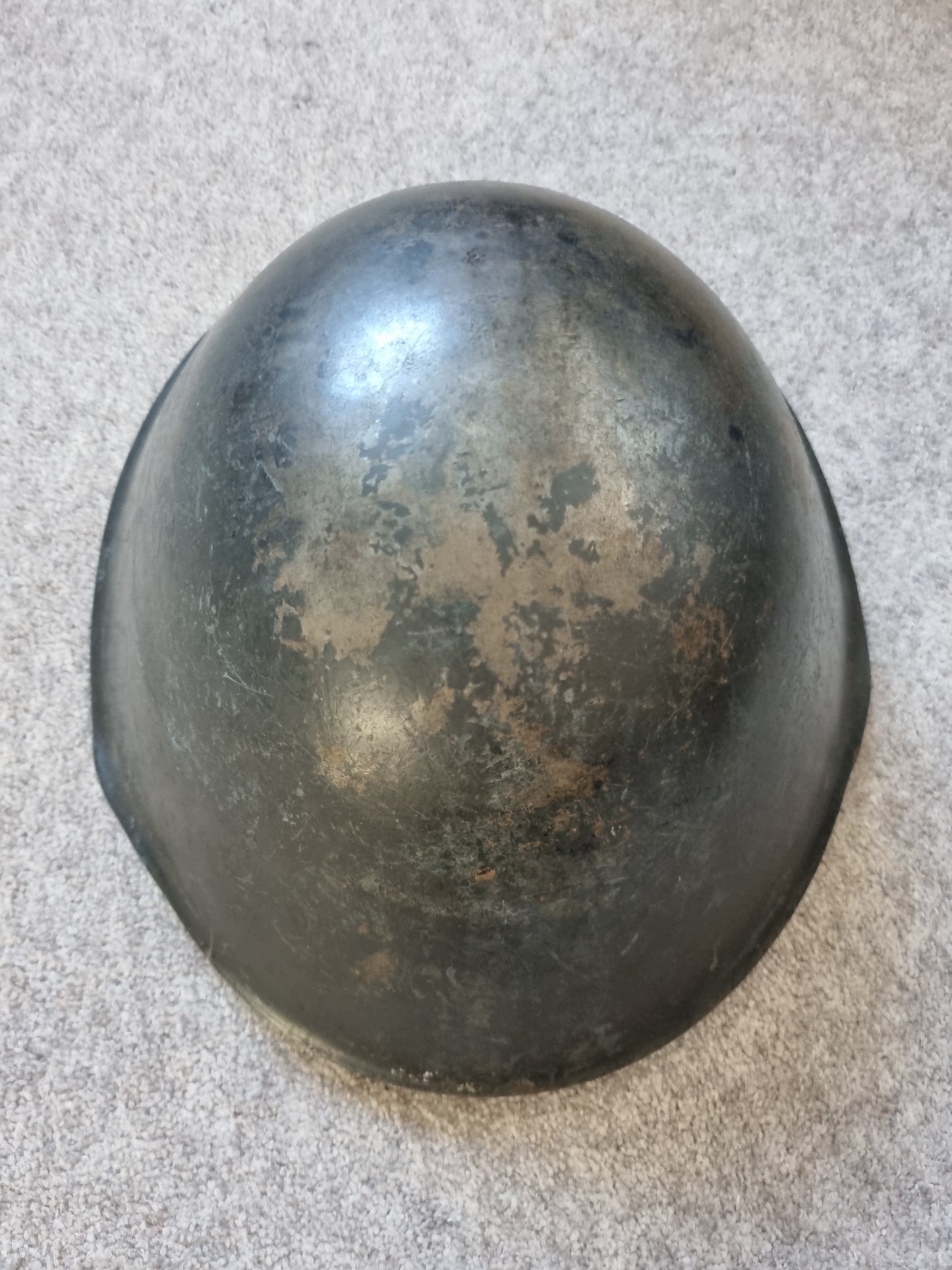 SOLD! East German NVA M56 Helmet with Camo Cover & Net