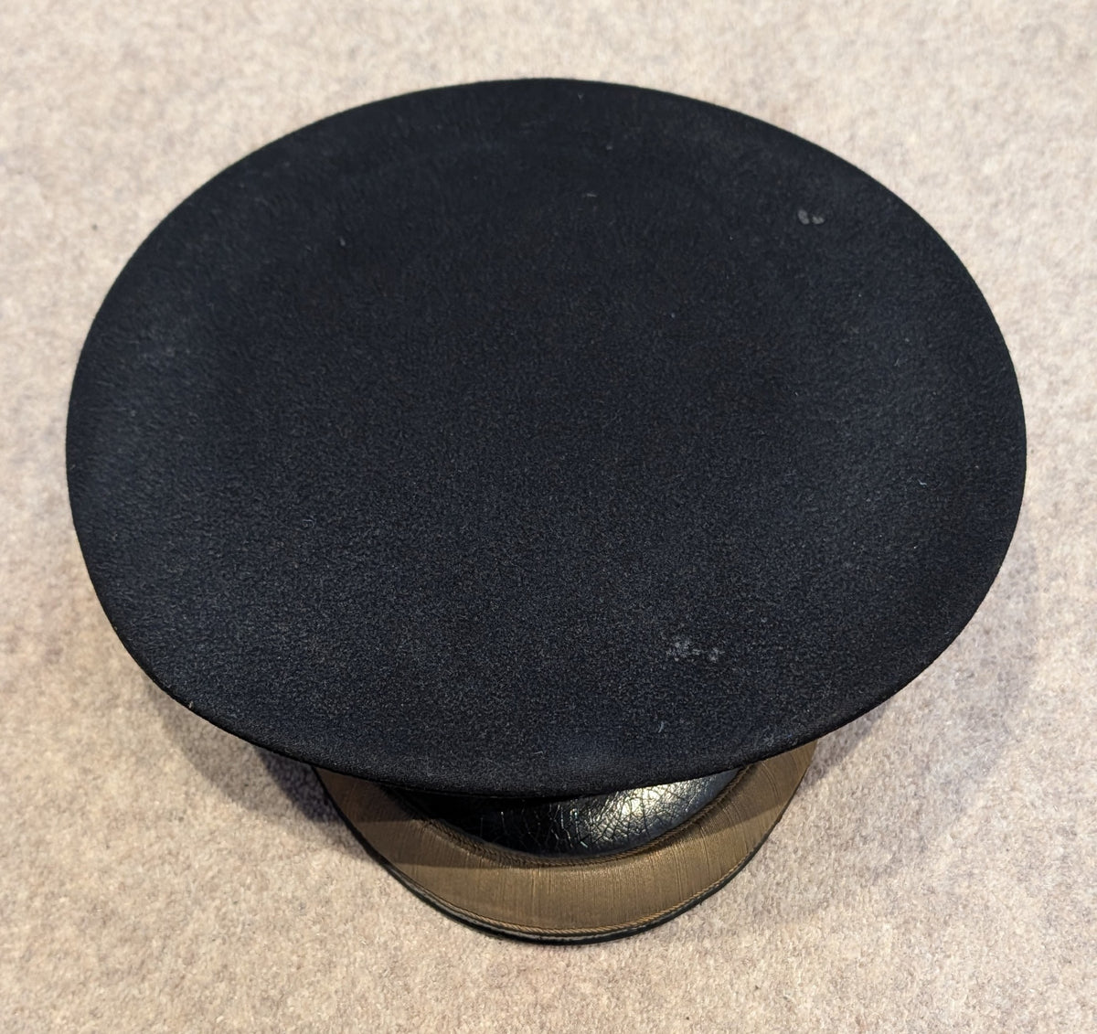 WW2 Era British Army Coldstream Guards Senior Officer Dress Visor Cap