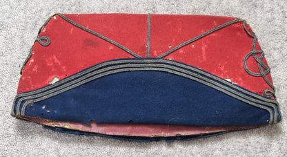 SOLD! Very Rare 19th Century French Army Captain's Bonnet De Police Sidecap