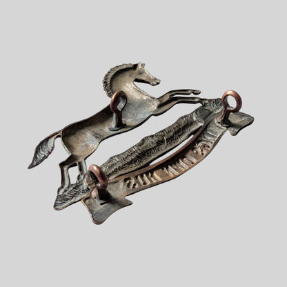 3rd King's Own Hussars Bimetal Cap Badge