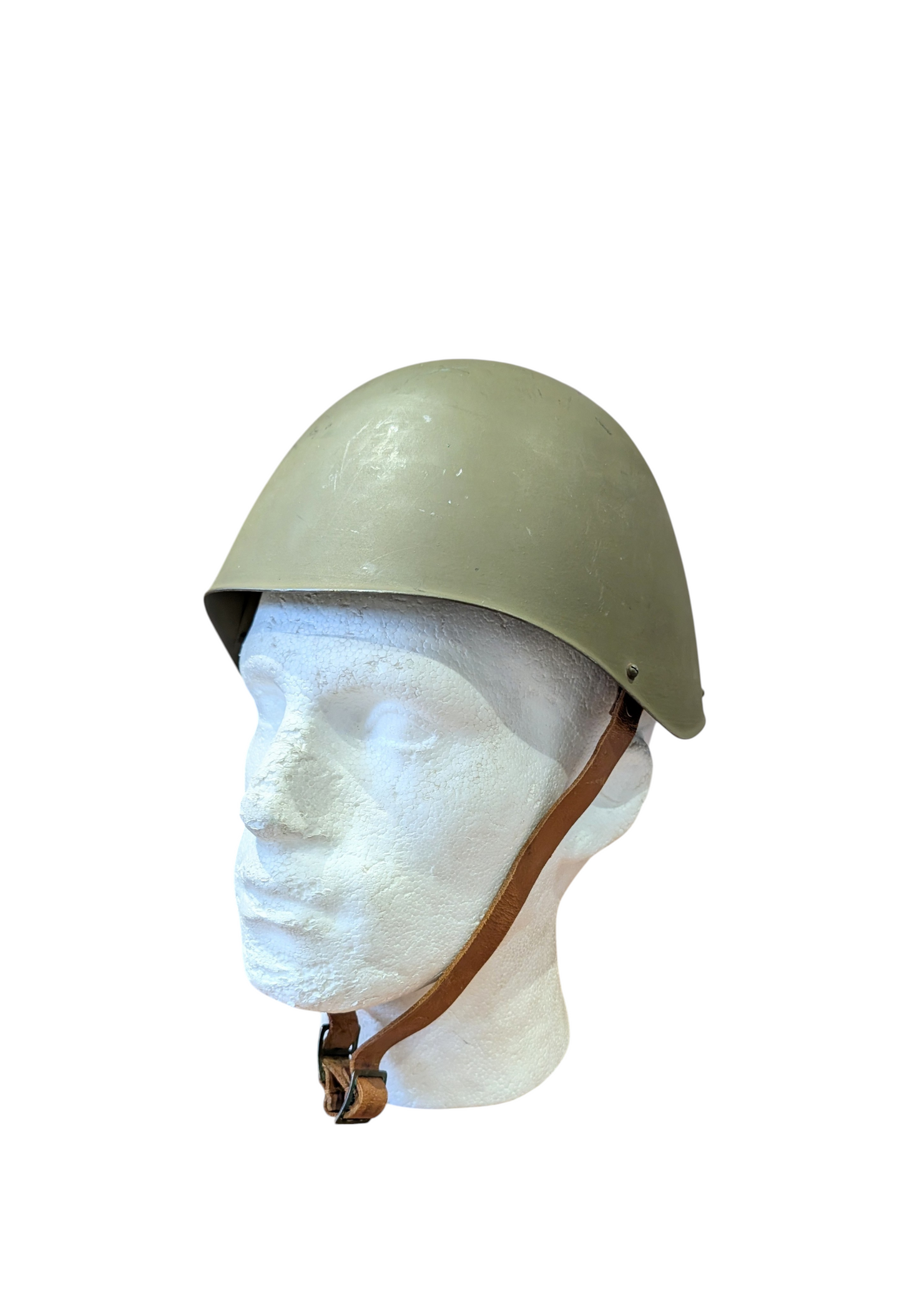 FANTASTIC WW2 GREEK ROYAL ARMY M36 COMBAT HELMET COMPLETE