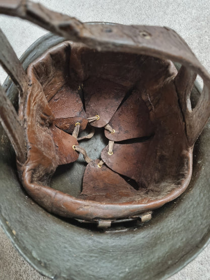 WW2 French Army M35 Tanker helmet Complete