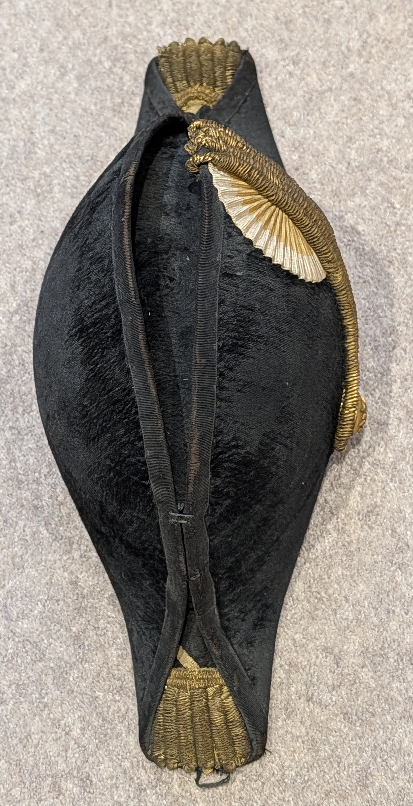 SOLD! Very Rare Original Order Of St Sylvester Papal Ceremonial Bicorne Vatican