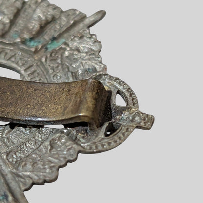 5th City Of London Bn The London Rifle Brigade White Metal Cap Badge