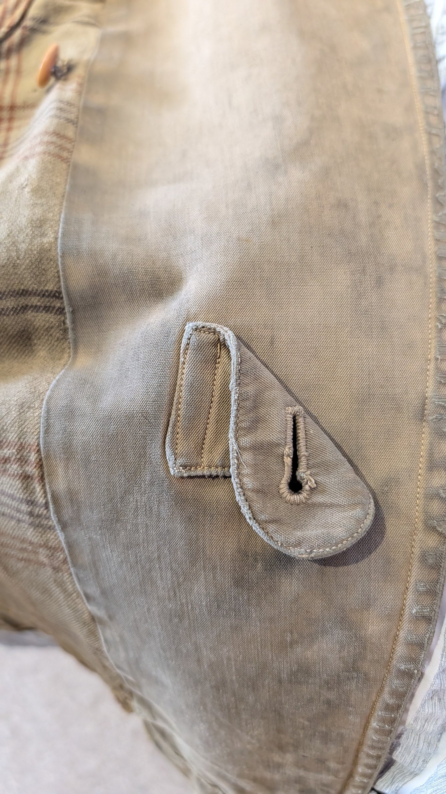 SOLD! Rare WW1 Burberry Officers Private Purchase Trench Coat with button-in Woollen Liner & Balaclava