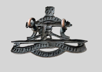 South African Regiment President Steyn Officer's Bronze Collar Badge