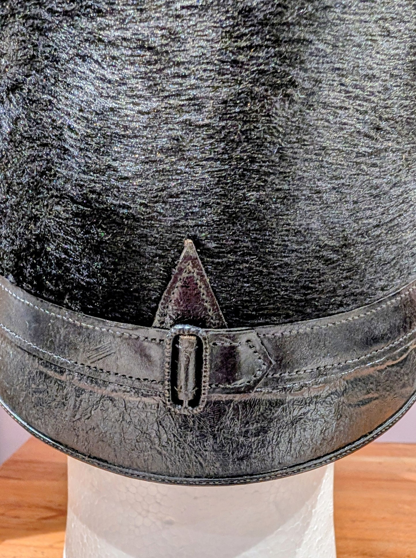 Sold! Rare British Army Hertford Militia French Pattern Shako 1855-61 & Tin