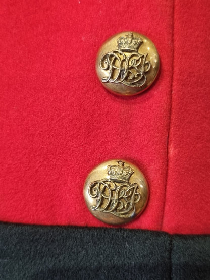 Lovely Victorian Durham Light Infantry Mess Jacket & Matching Waistcoat