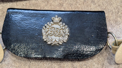 Victorian 1st Volunteer Battalion Royal Fusiliers Scarlet Jacket, Belt & Crossbelt Named to H R B Hickman