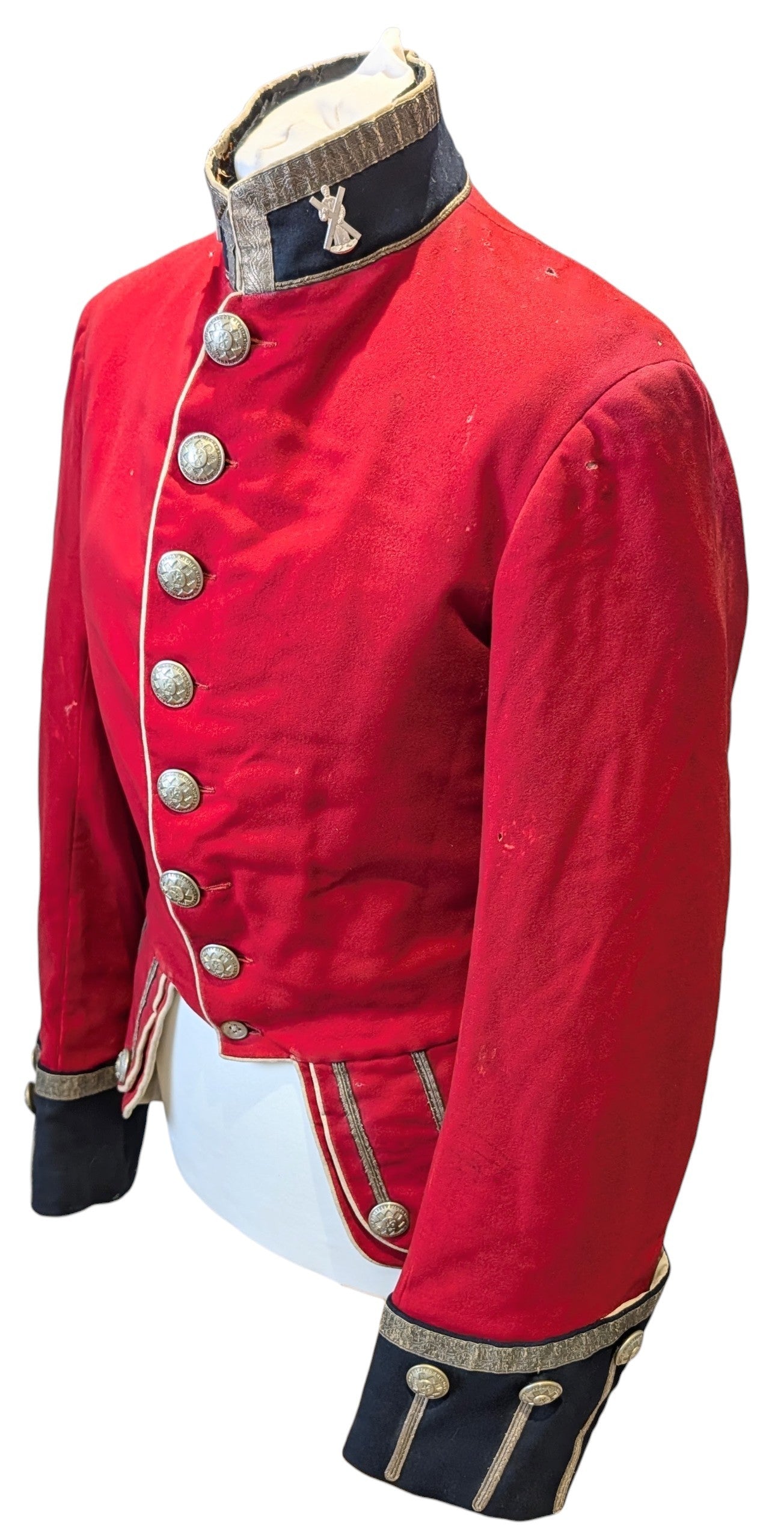 Victorian 10th Lanarkshire Glasgow Highlanders Officer's Doublet 1881