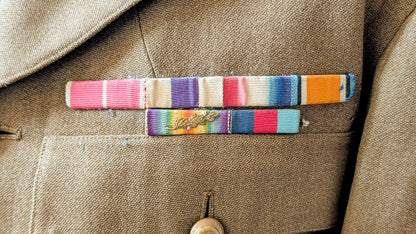 WW2 Royal Engineers Colonel's Uniform Service Jacket OBE MC WW1 MID