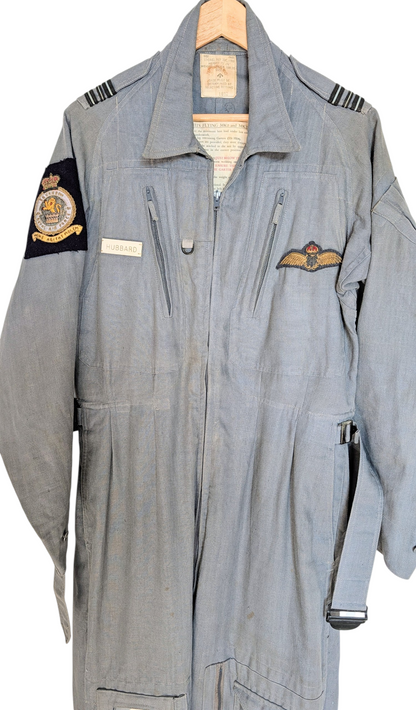 SOLD! Royal Air Force RAF Mk2 / Mk2a Sqn Ldr Pilot Flying Suit 1960 101 Sqn