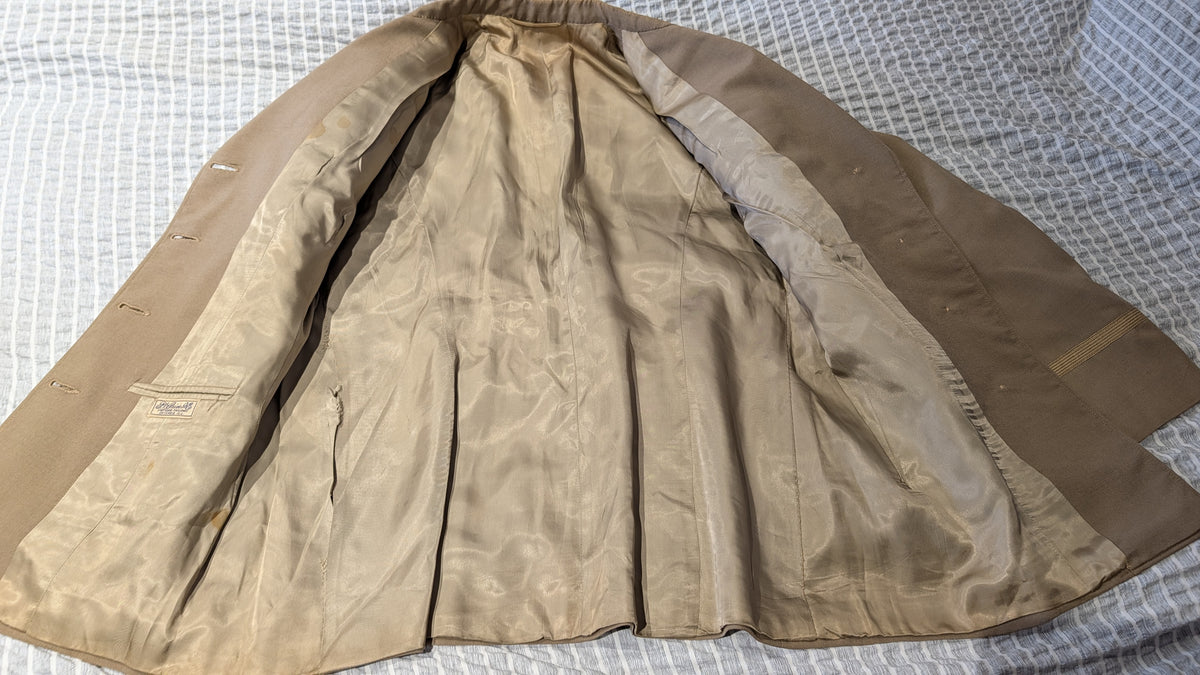 Fantastic And Rare WW2 Summer US WAC Womans Sub-Lieutenant Uniform Jacket