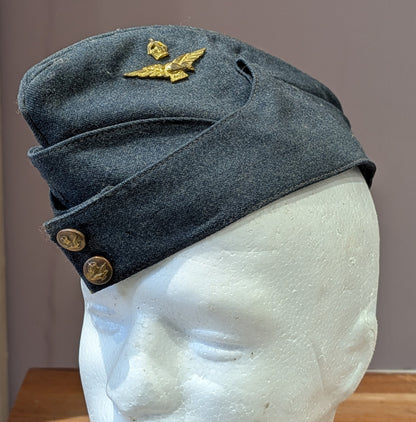 WW2 RAF Royal Air Force Officers Sidecap Canadian Made