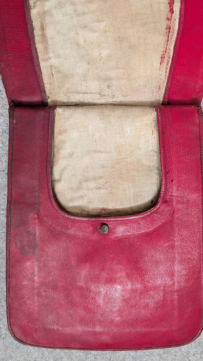 Rare Victorian Full Dress Sabretache Leicestershire Yeomanry Cavalry