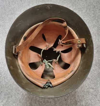 Spanish Civil War Used Czechoslovakian Vz30 Helmet