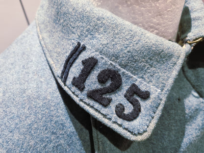 Rare WW1 French Army Horizon Blue M1915 Greatcoat 121st Infantry Regt