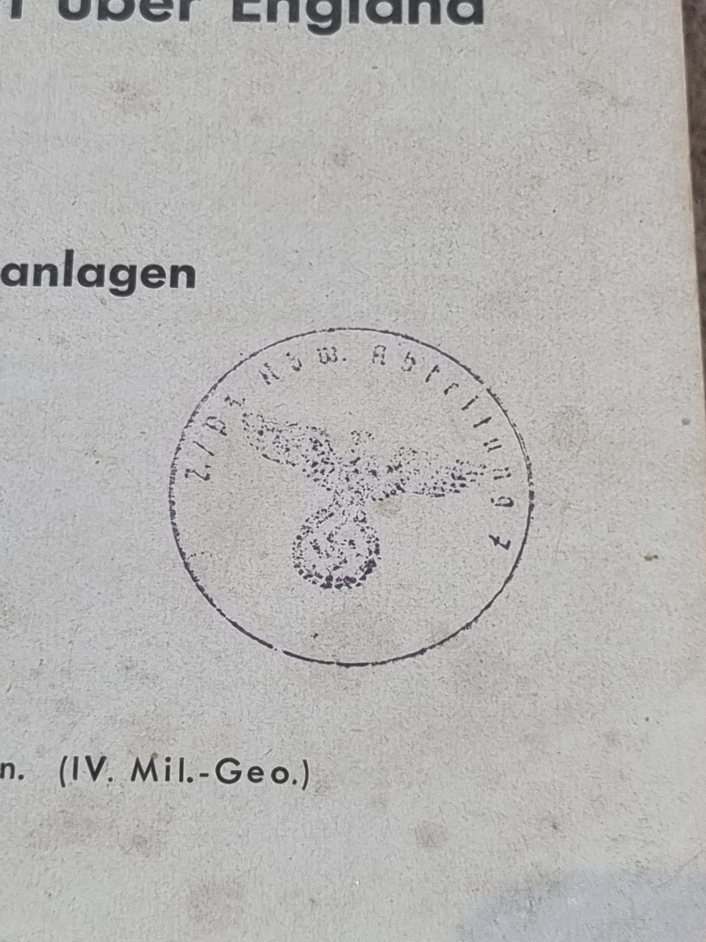 Rare WW2 Operation Sealion Invasion Planning Südküste Book