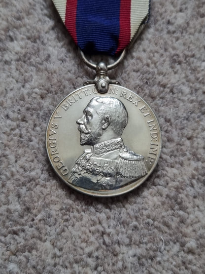 SOLD! WW1 British Navy Long Service Medal Quartet to J E Legard