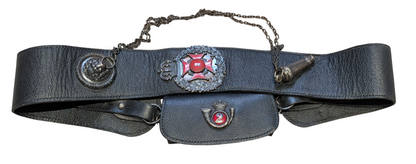 Victorian Queen's Own Rifles Of Canada QOR Leather CrossBelt & Pouch