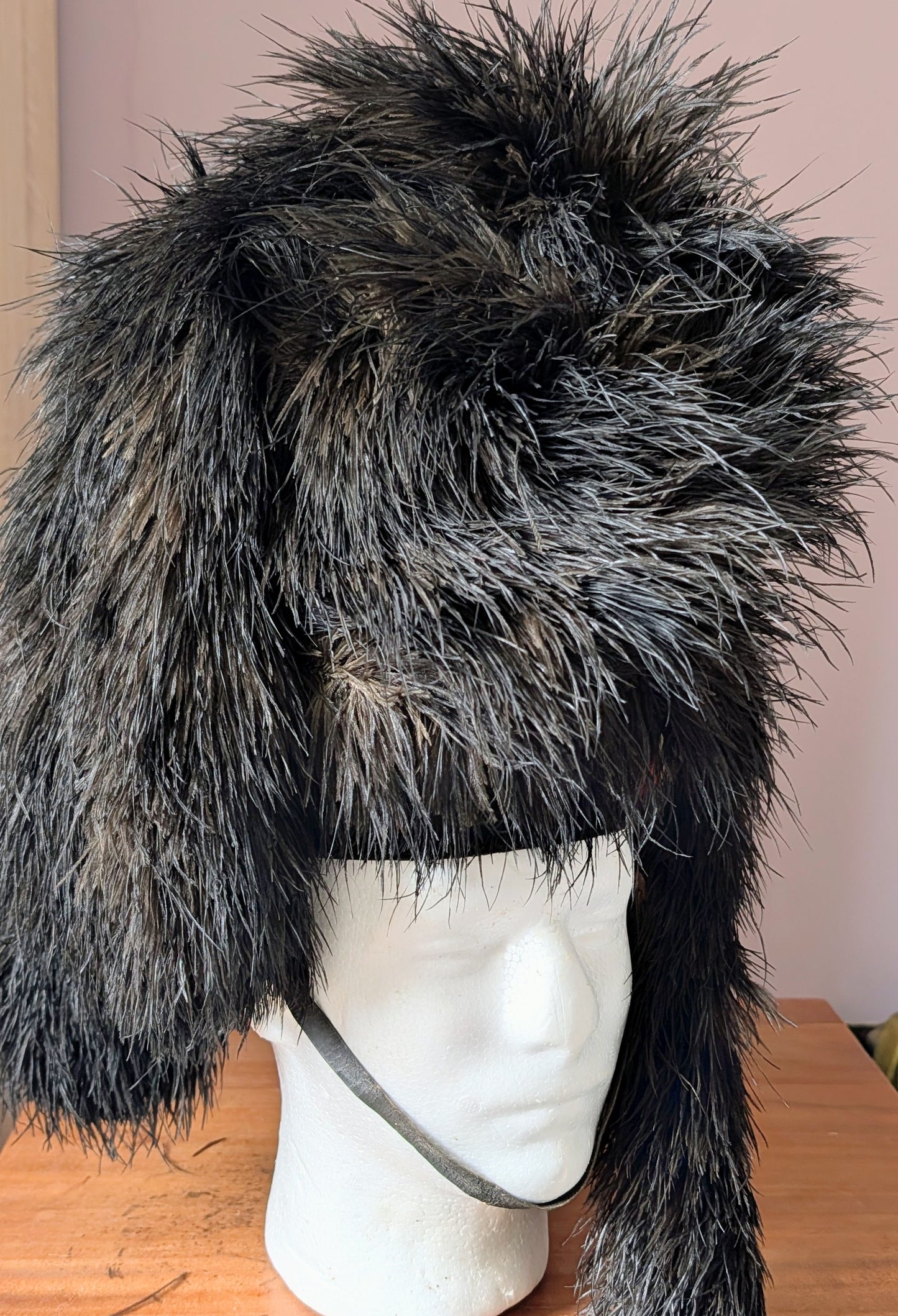 WW1 Era Black Watch Royal Highlanders 4 Tail Feather Bonnet