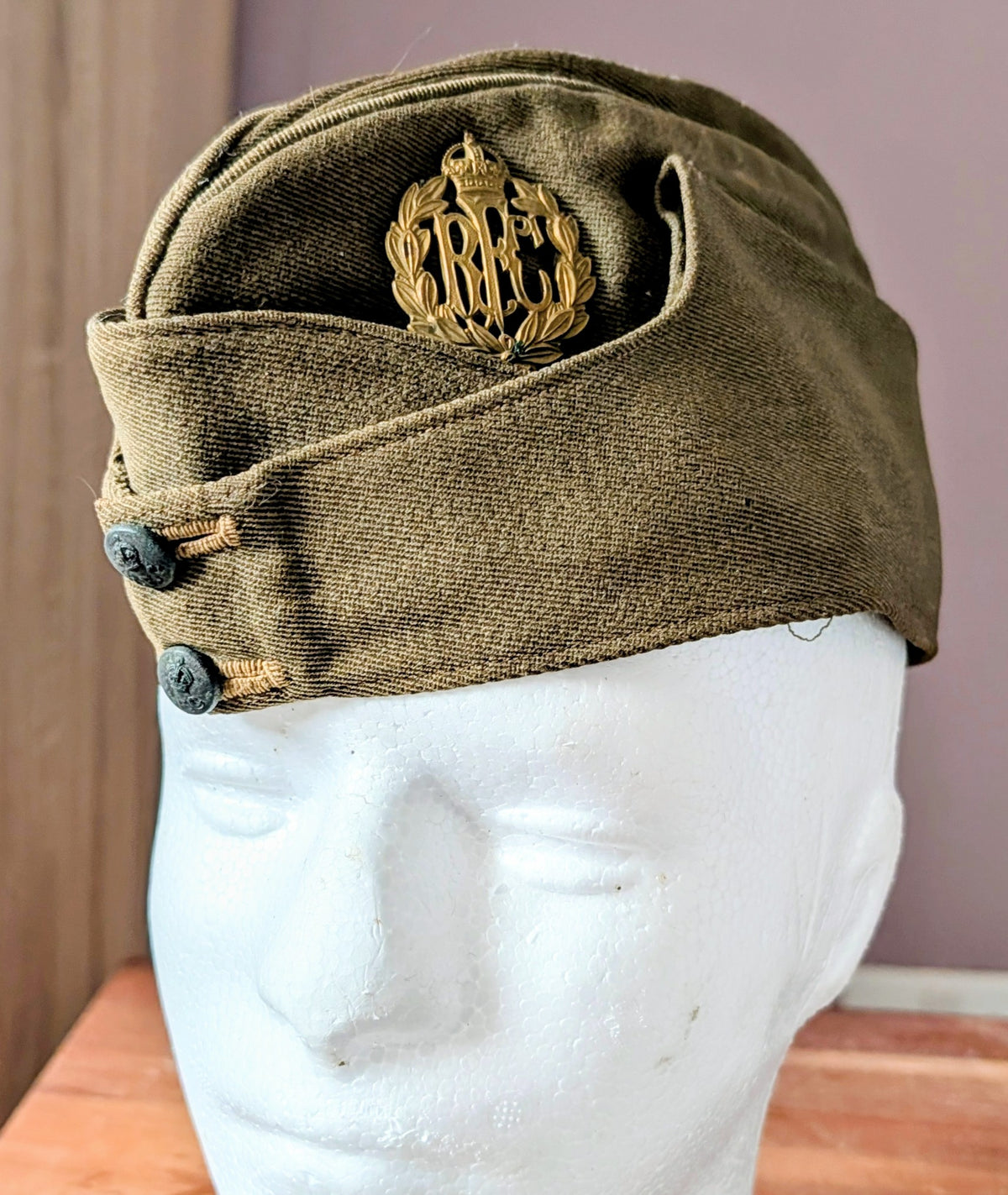 SOLD! Lovely WW1 RFC Royal Flying Corps Officers Sidecap