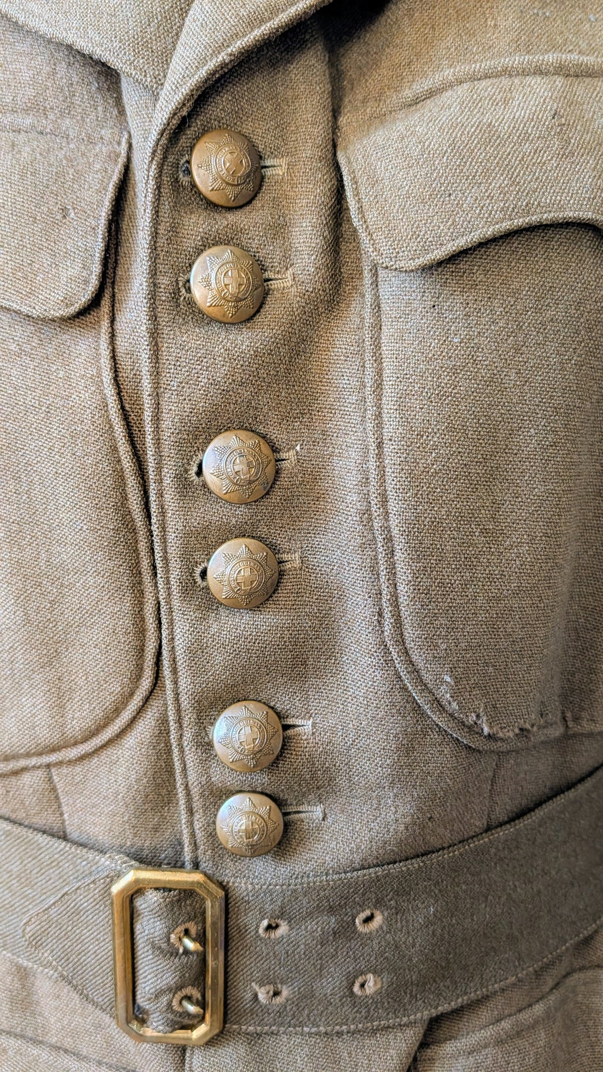 SOLD! WW1 British Army Captains Jacket Coldstream Guards - William M Beckwith DSO