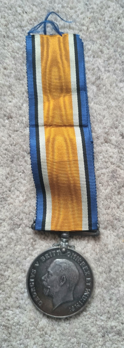 SOLD! WW1 British Medal Duo Private J Welsh Royal Air Force RAF