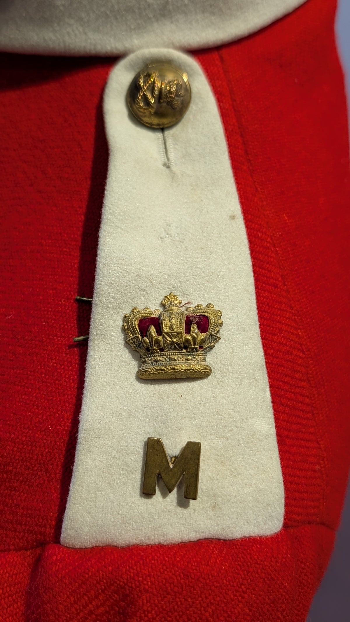 Victorian South Staffordshire Militia Major's Scarlet Service Field Jacket