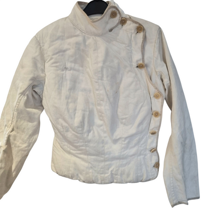 SOLD! Late Victorian / Early Edwardian Fencing  Jacket - Right Handed