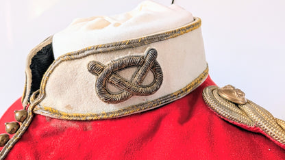 Victorian South Staffordshire Scarlet Undress Shell Jacket & Waistcoat