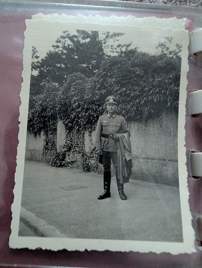 Small WW2 German Army Panzer Police Wehrmacht Photo Album