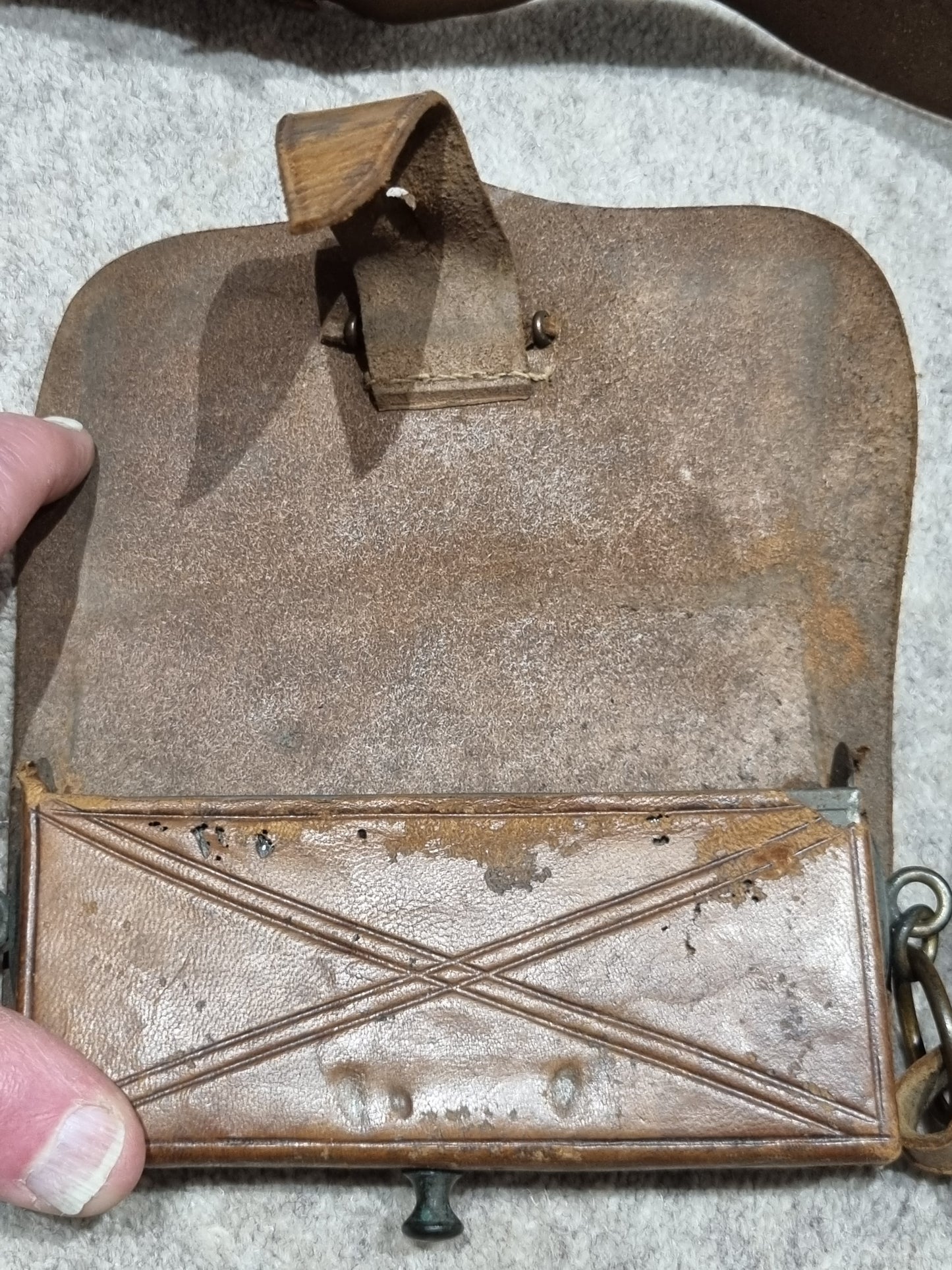 SOLD! Late Victorian / early Edwardian British Army Harrow Rifles CrossBelt