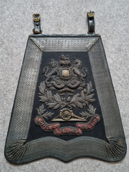 Rare Early Pattern Victorian Royal Artillery Volunteers Sabretache