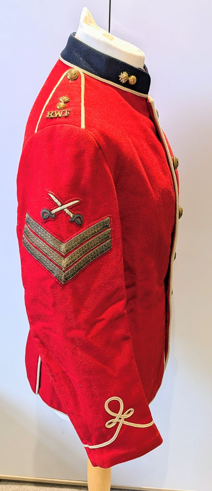 Rare Early Edwardian British Army Royal Welch Fusiliers Scarlet Frock